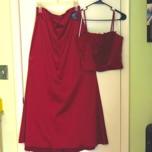 Formal skirt and top